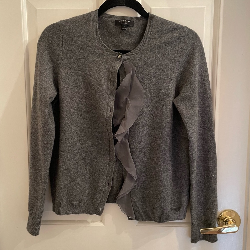 Ann Taylor Cashmere Cardigan